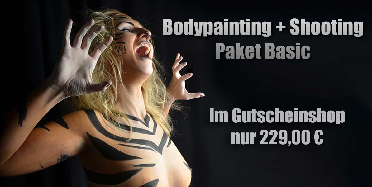 Bodypainting Basic im Gutscheinshop als Angebot für nur 229,00 € statt 249,00 €