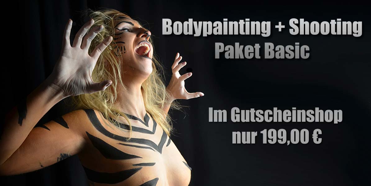 Bodypainting Basic im Gutscheinshop als Angebot für nur 199,00 e statt 249,00 €